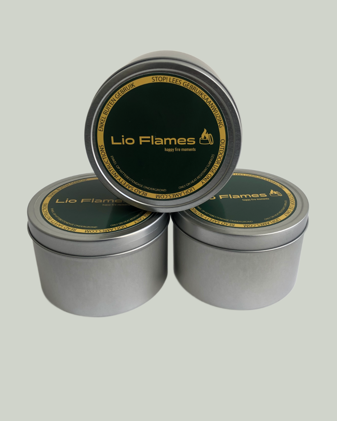 Trio pack - Mini Kampvuur Lio Flames (bespaar 15% en gratis verzending BE+NL)